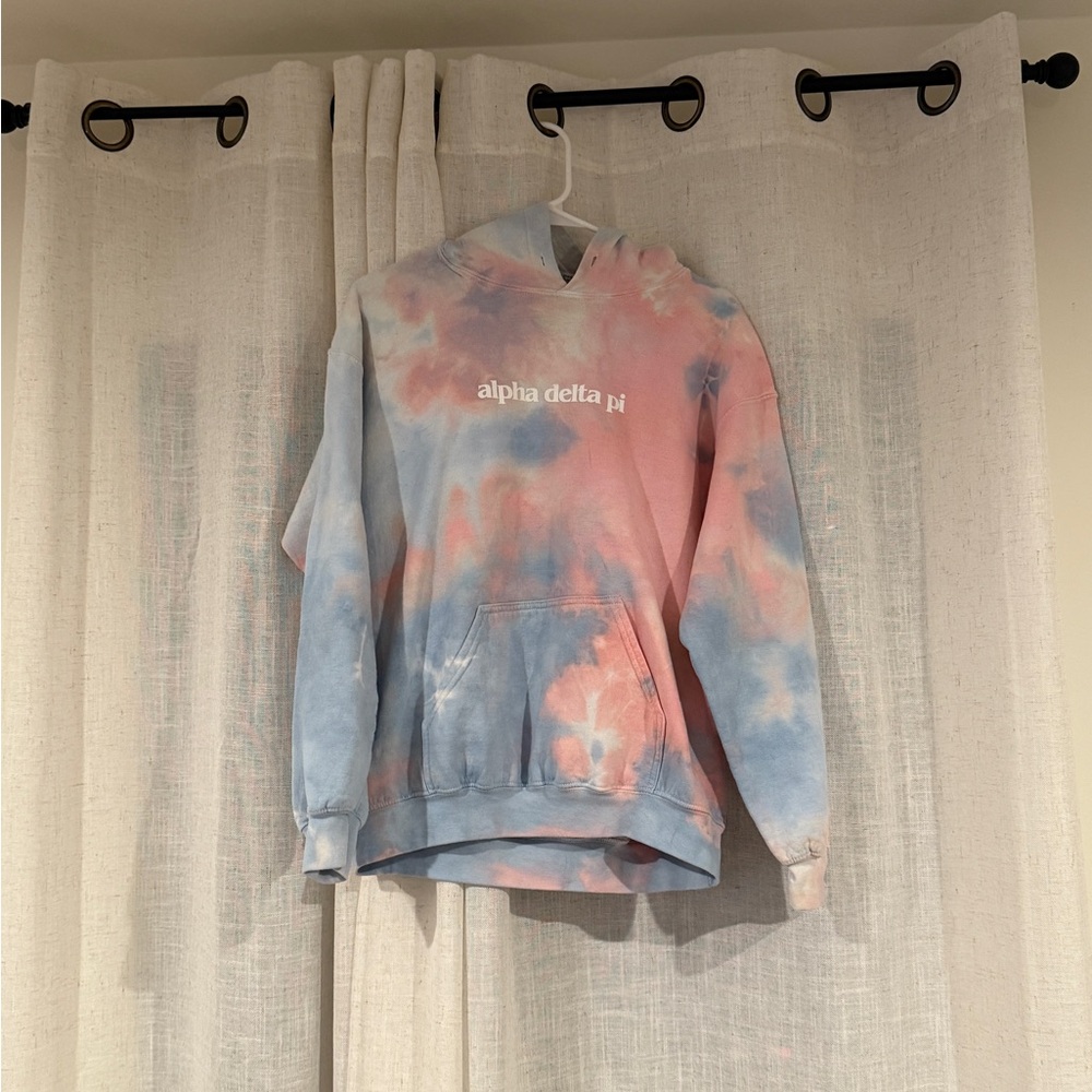 Alpha Delta Pi (ADPi) Tie-Dye Hoodie Sweatshirt